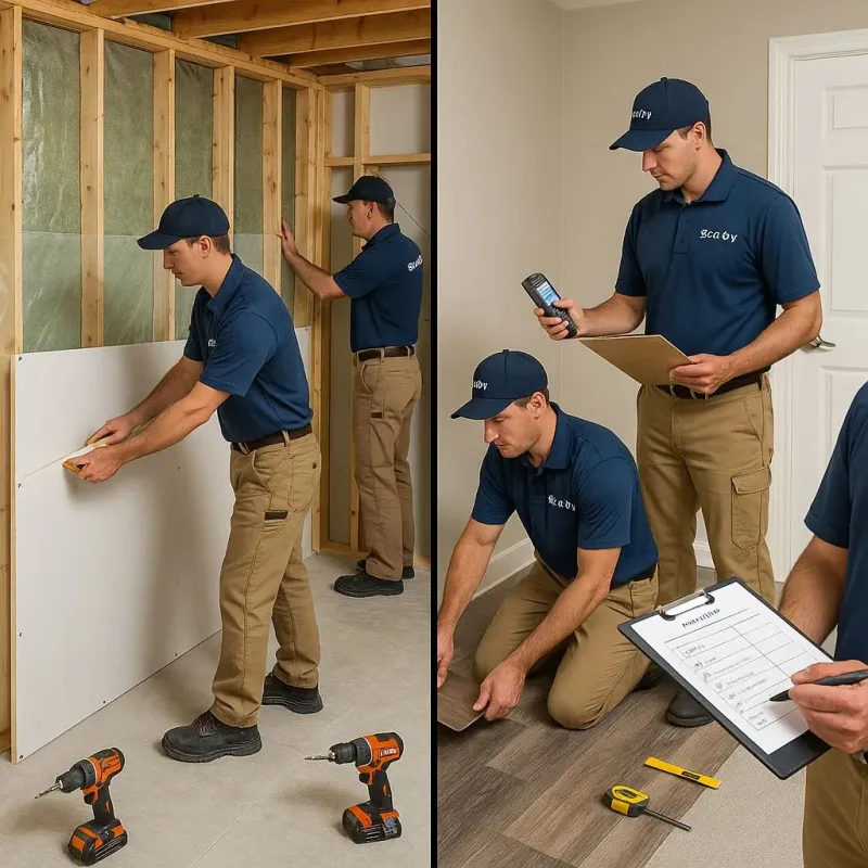 Repairs and Reconstruction process in Homer, IL